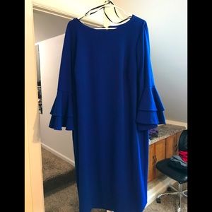 Calvin Klein midi bodycon dress